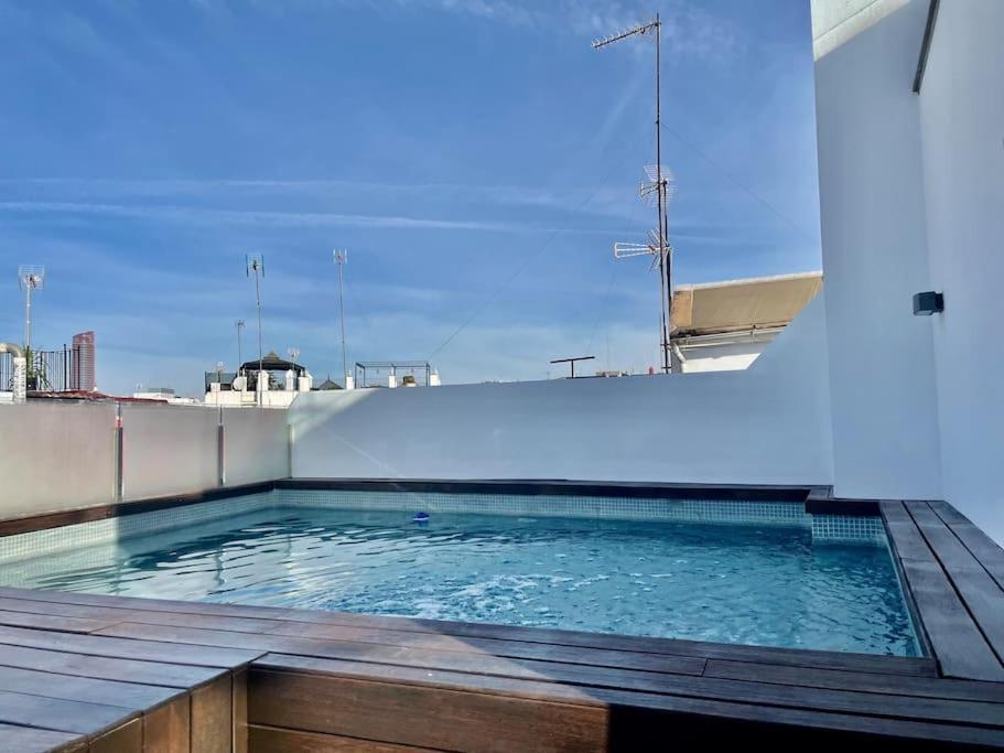 塞维利亚Fdez Amazing House By Cathedral And Giralda With Private Pool别墅 外观 照片