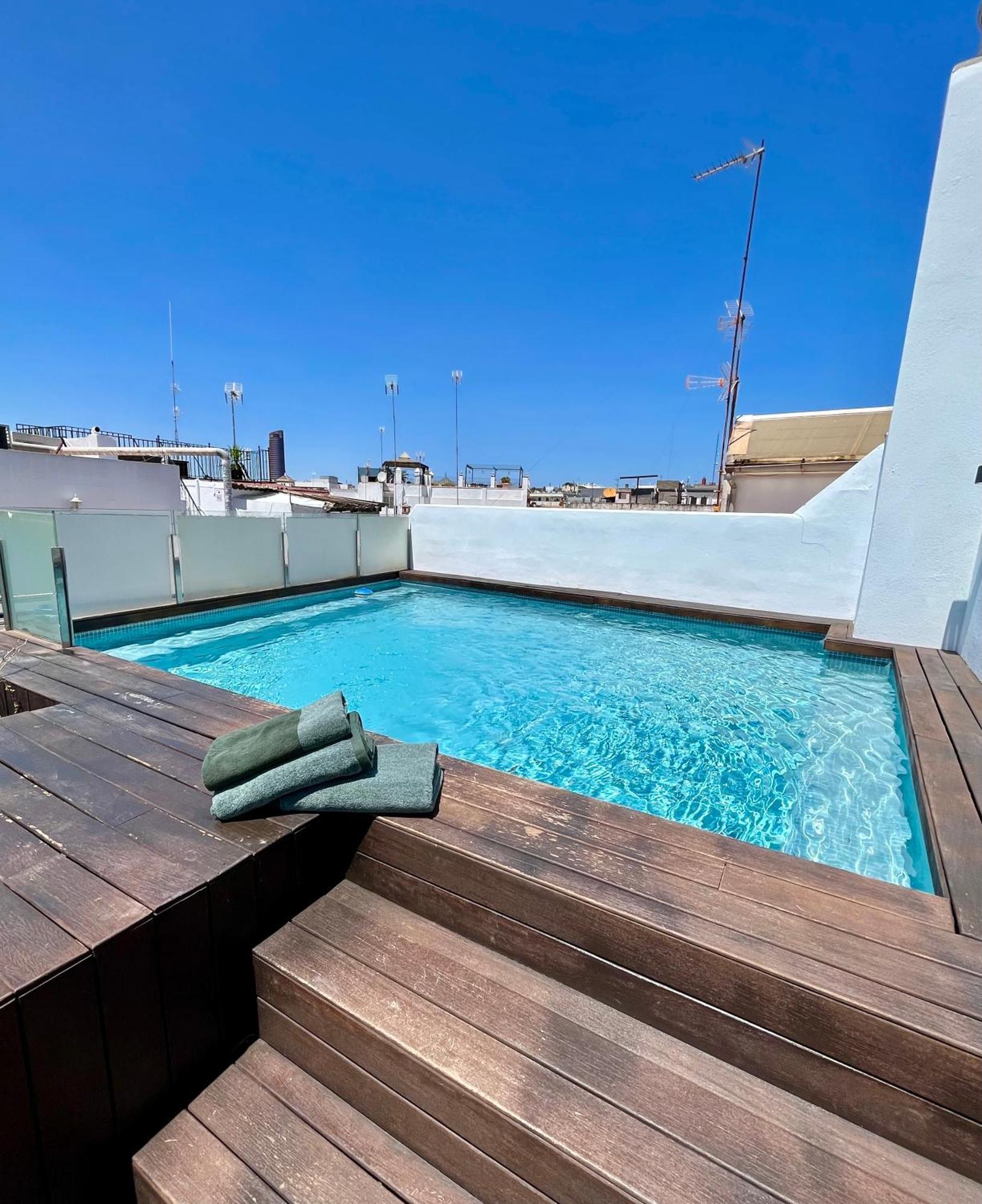 塞维利亚Fdez Amazing House By Cathedral And Giralda With Private Pool别墅 外观 照片
